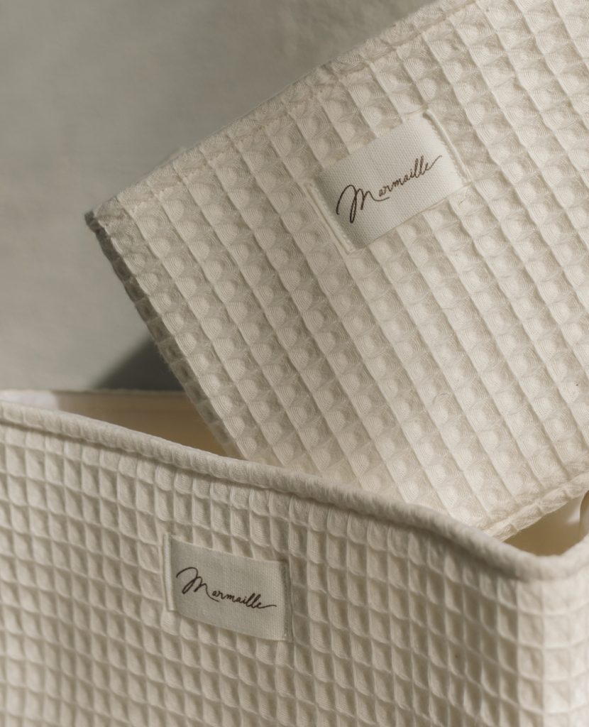 identité visuelle marque vêtements enfant Marmaille