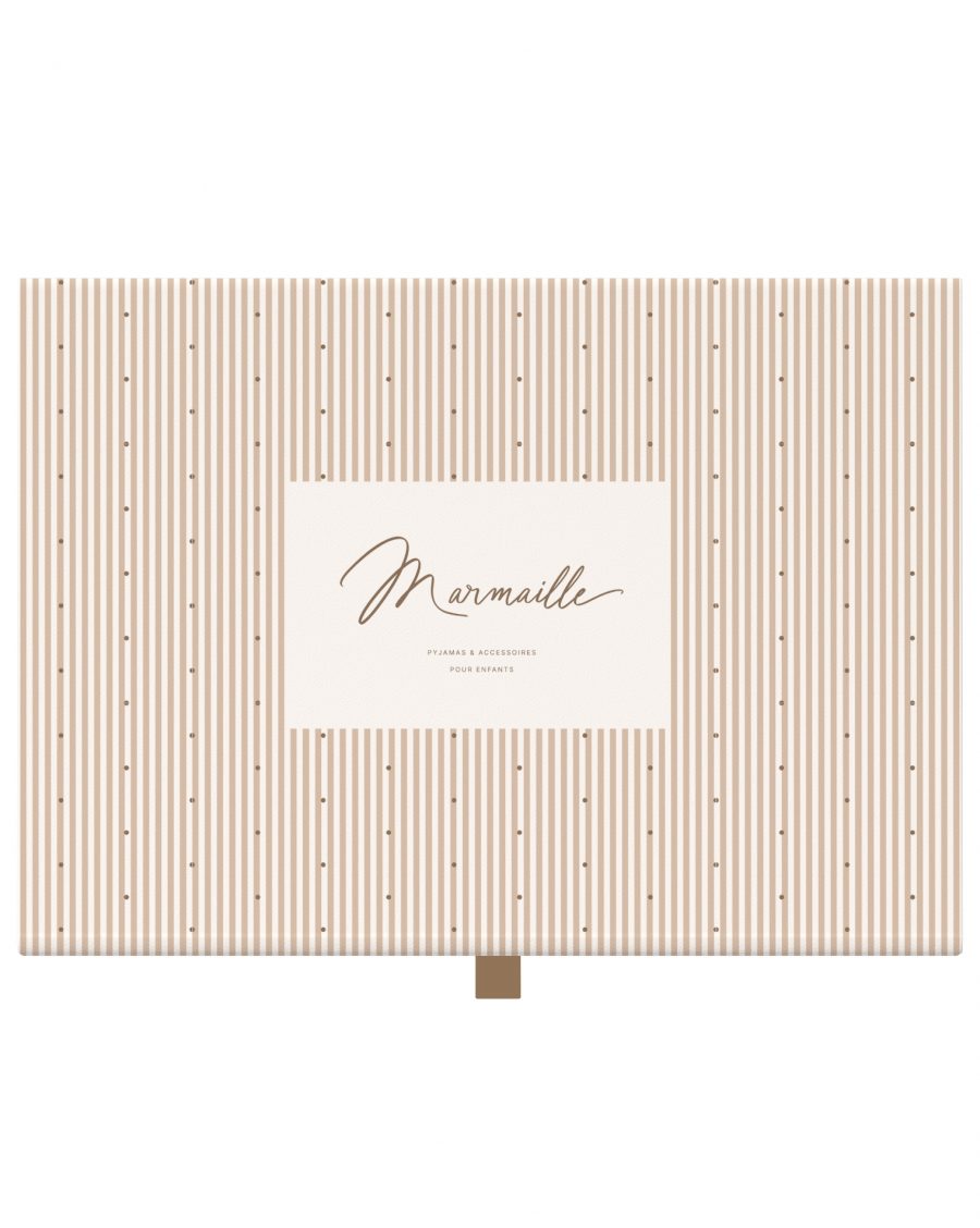 identité visuelle marque vêtements enfant Marmaille