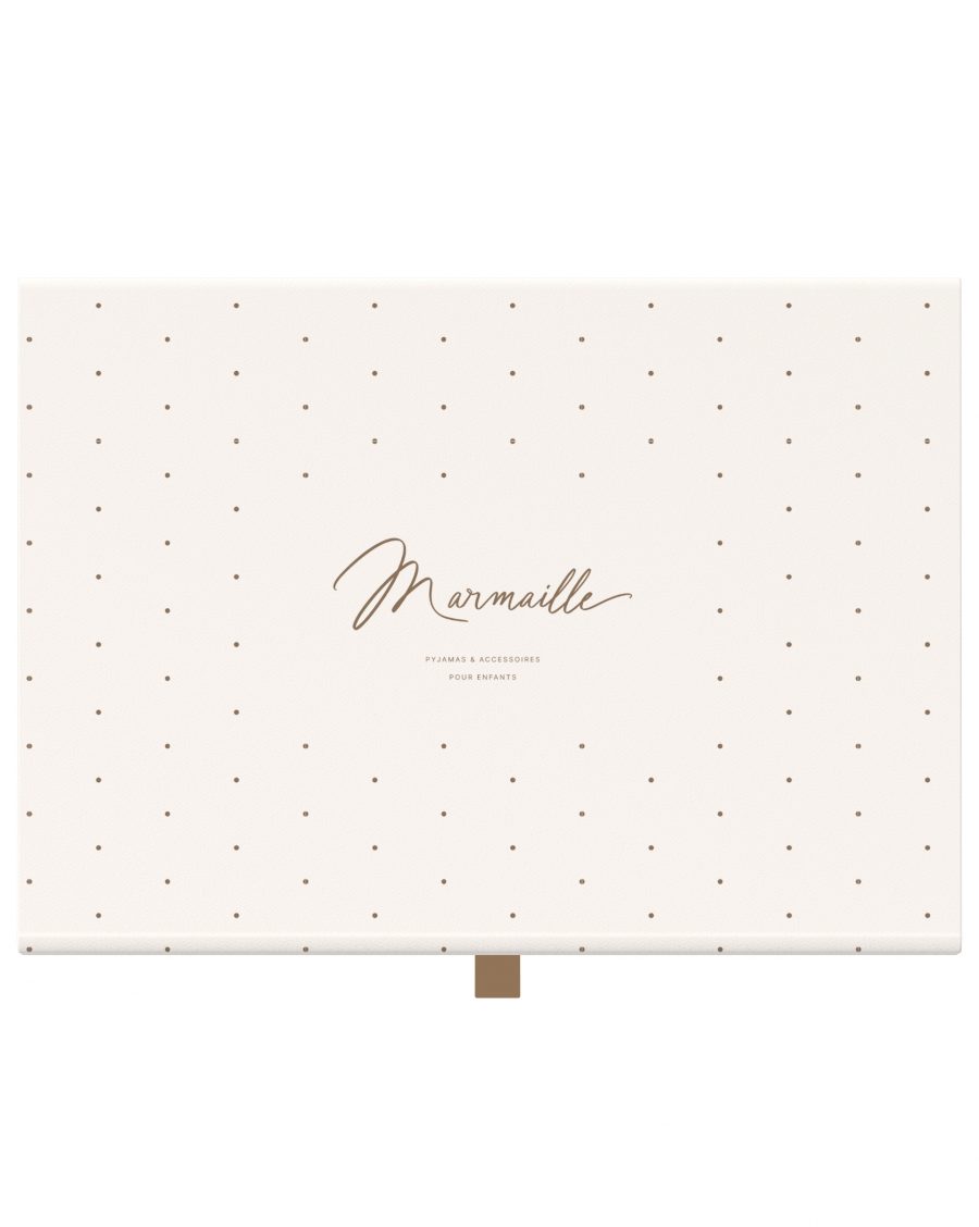 identité visuelle marque vêtements enfant Marmaille