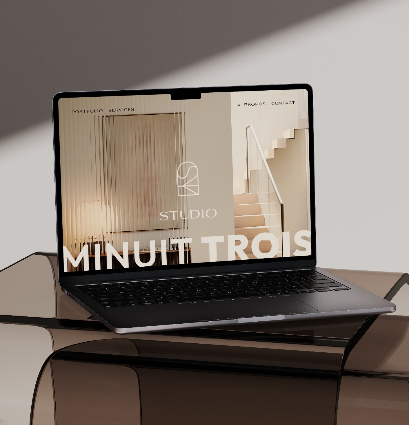 Identité visuelle studio d'architecture d'intérieur à Paris