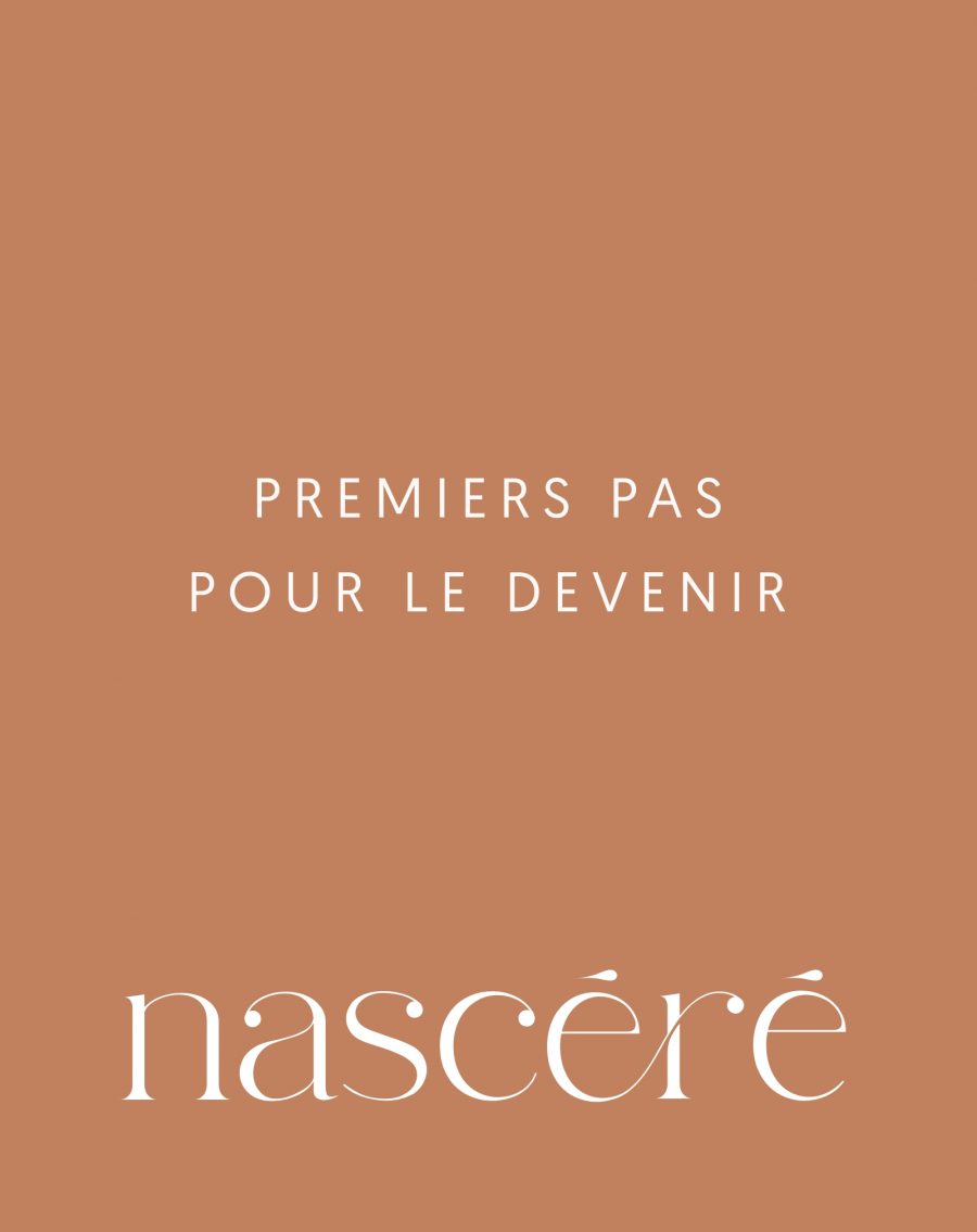 Naming, identité visuelle et site e-commerce Nascēre, accompagnement périnatal