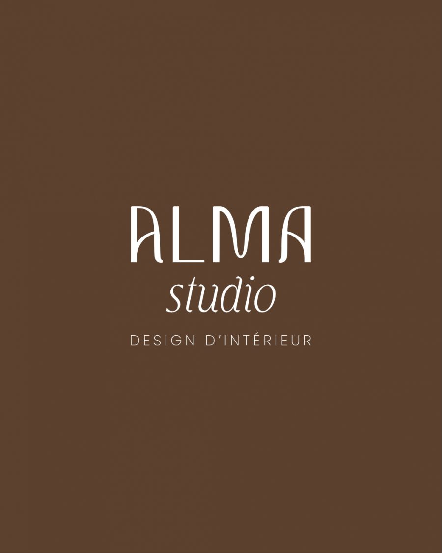 Alma Studio identité visuelle décoration intérieur Strasbourg