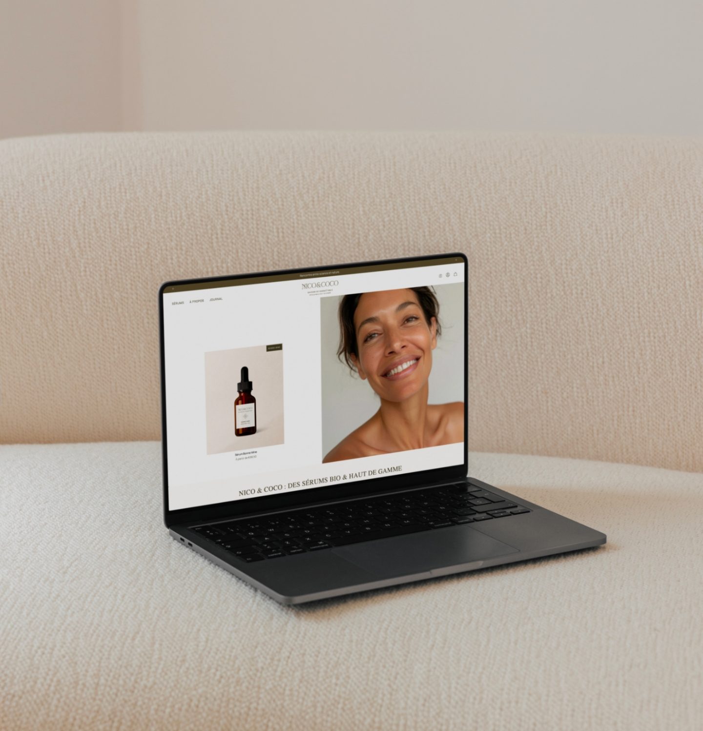 Refonte site e-commerce Nico & Coco — marque de sérums bio